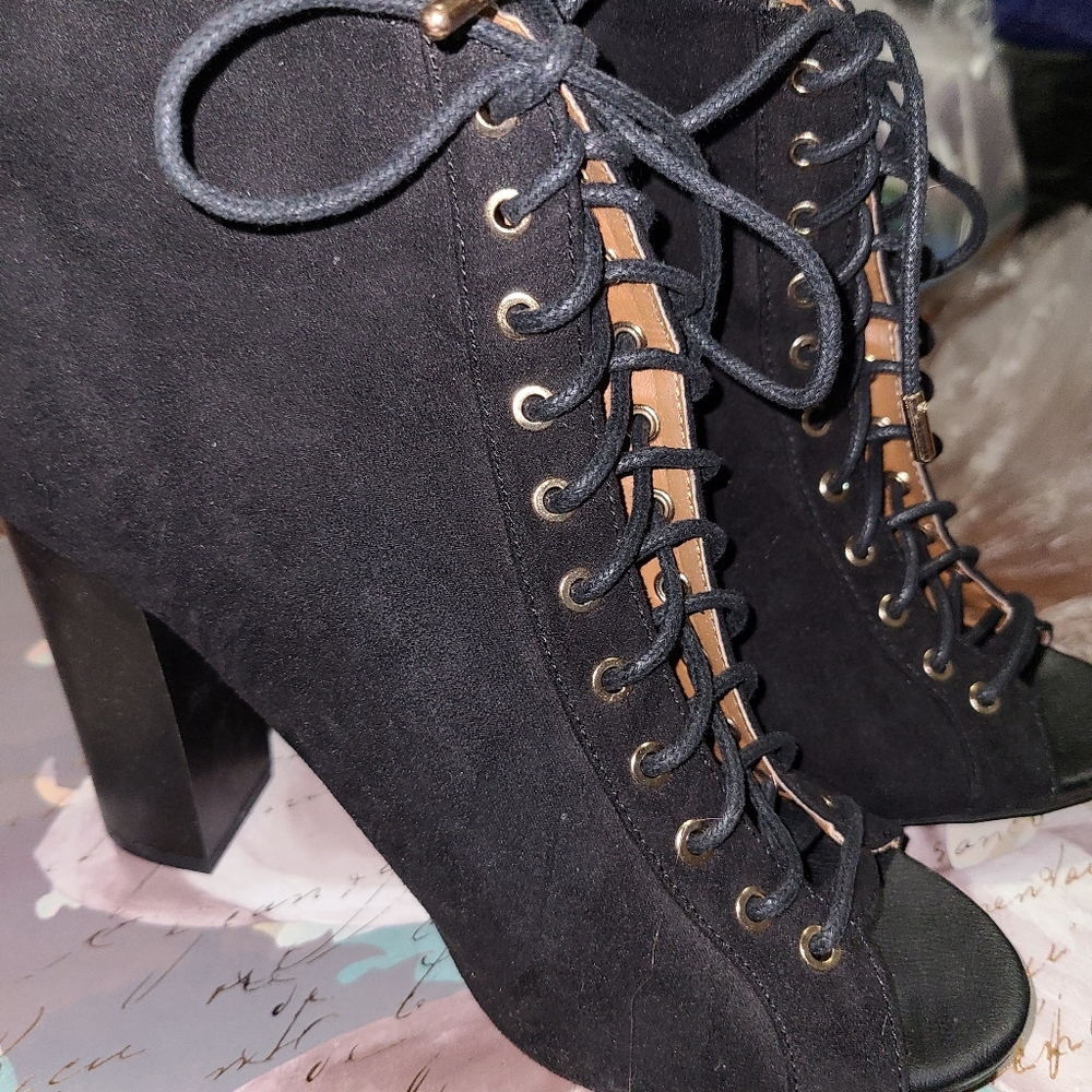 Black booties
